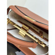 Borsa Fendi Mini Iconic Peekaboo Marrone