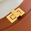 Borsa Fendi Mini Iconic Peekaboo Marrone