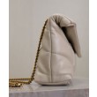 Bora Pari all'originale replica imbottita Toy YSL Saint Laurent in pelle di agnello Crema