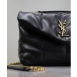 Bora Pari all'originale replica imbottita Toy YSL Saint Laurent in pelle di agnello nera