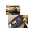 Borsa media Baguette Fendi con motivo FF Oro Borsa media Baguette Fendi con motivo FF Oro