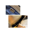 Borsa media Baguette Fendi con motivo FF Oro Borsa media Baguette Fendi con motivo FF Oro