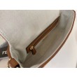 Borse Firmate Replica media Baguette Fendi Tela multicolore