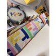 Borse Firmate Replica media Baguette Fendi Tela multicolore