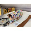 Borse Firmate Replica media Baguette Fendi Tela multicolore
