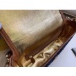 Borsa Replica 1:1 media Fendi Baguette blu denim
