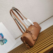 Borsa media Prada con lucchetto caramello Borsa media Prada con lucchetto caramello