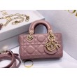 Borsa micro Dior Lady D-Joy rosa cannage