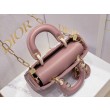 Borsa micro Dior Lady D-Joy rosa cannage