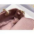 Borsa micro Dior Lady D-Joy rosa cannage