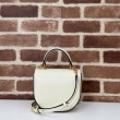 Borsa mini con manico superiore Gucci Horsebit 1955 781387 beige