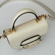 Borsa mini con manico superiore Gucci Horsebit 1955 781387 beige