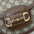 Borsa mini con manico superiore Gucci Horsebit 1955 781387 marrone