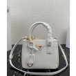 Borse Replica Mini/Media Galleria Saffiano Prada 1BA906 Bianco