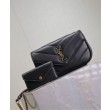 Qualità superiore replica mini YSL Saint Laurent Loulou Nera