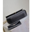 Qualità superiore replica mini YSL Saint Laurent Loulou Nera