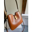 Borsa morbida Celine Camille 16 piccola/media Marrone