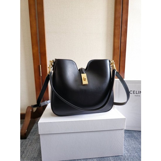 Borsa morbida Celine piccola/media Camille 16 nera