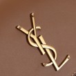 Imitazioni borse griffate Niki Besace YSL Saint Laurent marrone
