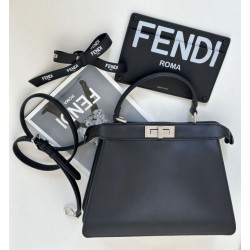 Borsa Peekaboo Fendi di Marc Jacobs Nero