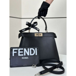 Borsa Peekaboo Fendi di Marc Jacobs Nero