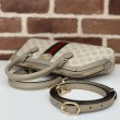 Borsa piccola con manico superiore Gucci Ophidia 795249 beige