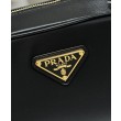 Borsa piccola Prada Re-Nylon con manico superiore e lucchetto 1BB133 Nero