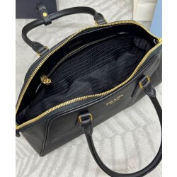 Borsa Prada Media Saffiano 1BG537 Nera