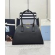 Borsa Prada Media Saffiano 1BG537 Nera