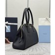 Borsa Prada Media Saffiano 1BG537 Nera