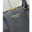 Borsa Prada Media Saffiano 1BG537 Nera