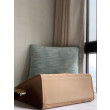 Borsa shopper media Sunshine Fendi Tessuto FF Beige