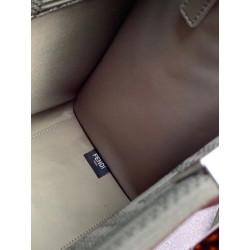 Borse Replica shopper media Sunshine Fendi Tessuto FF Verde