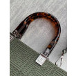 Borse Replica shopper media Sunshine Fendi Tessuto FF Verde