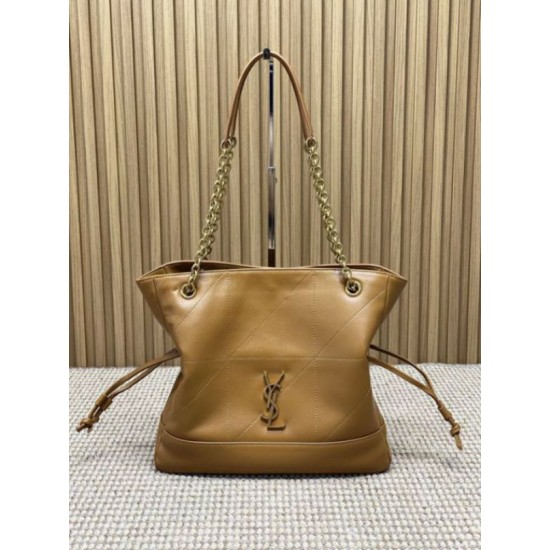 Qualità superiore replica shopping Pochon grande YSL Saint Laurent Jamie 4.3 Muschio