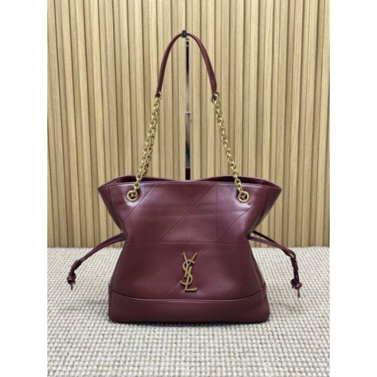 Bora Pari all'originale replica shopping Pochon grande YSL Saint Laurent Jamie 4.3 Rossa