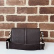 Borsa super mini Gucci GG bicolore 795213 marrone