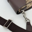Borsa super mini Gucci GG bicolore 795213 marrone