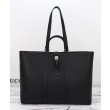 Borse Firmate Replica tote grande Gucci con Web 816753 Nero
