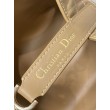 Qualità superiore replica tote verticale Dior piccola/media Dior Toujours marrone