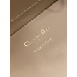 Qualità superiore replica tote verticale Dior piccola/media Dior Toujours marrone