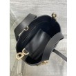 Borsa tote verticale Dior piccola/media Dior Toujours nera