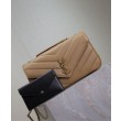 Imitazioni borse griffate YSL Saint Laurent Loulou Media Matelasse Albicocca