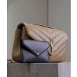 Imitazioni borse griffate YSL Saint Laurent Loulou Media Matelasse Albicocca