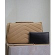 Imitazioni borse griffate YSL Saint Laurent Loulou Media Matelasse Albicocca