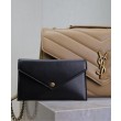 Imitazioni borse griffate YSL Saint Laurent Loulou Media Matelasse Albicocca