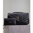 Borsa YSL Saint Laurent Loulou Media Matelasse Nera