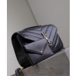 Borsa YSL Saint Laurent Loulou Media Matelasse Nera