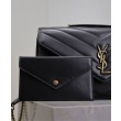 Borsa YSL Saint Laurent Loulou Media Matelasse Nera