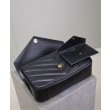 Borsa YSL Saint Laurent Loulou Media Matelasse Nera